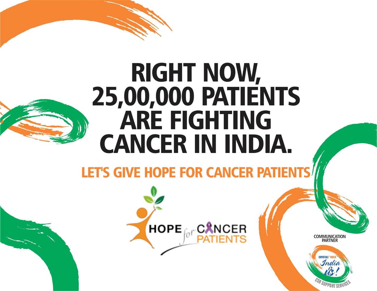 India Is Us partnered with #HCP in creating cancer awareness 